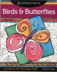 Zenspirations Coloring Book Birds & Butterflies