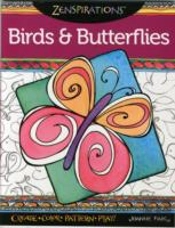 Zenspirations Coloring Book Birds & Butterflies