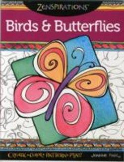 Bertrand.pt - Zenspirations Coloring Book Birds & Butterflies
