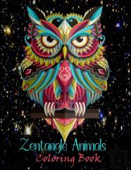 Zentangle Animals Coloring Book