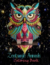 Zentangle Animals Coloring Book
