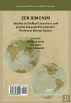 Bertrand.pt - Zer Rimonim: Studies In Biblical Literature And Jewish Exegesis Presented To Professor Rimon Kasher