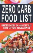 Zero Carb Food List
