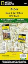 Zion Map & Day Hikes Map Pack