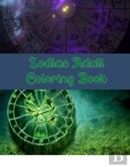 Zodiac Adult Coloring Book