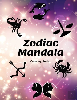 Bertrand.pt - Zodiac Mandala Coloring Book
