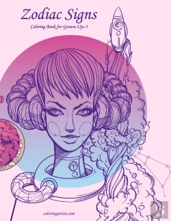 Bertrand.pt - Zodiac Signs Coloring Book For Grown-Ups
