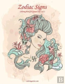 Bertrand.pt - Zodiac Signs Coloring Book For Grown-Ups