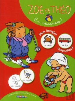 Bertrand.pt - Zoe Et Theo Mon Imagier Autocollant T.4