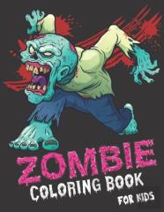 Zombie Coloring Book For Kids