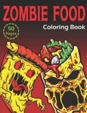 Zombie Food Coloring Book