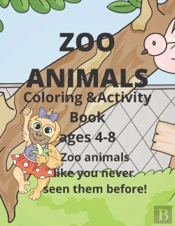 Bertrand.pt - Zoo Animals Coloring And Activity Book Ages 4-8