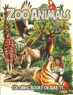 Bertrand.pt - Zoo Animals Coloring Book For Adults