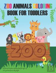Zoo Animals Coloring Book For Toddlers
