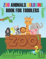 Zoo Animals Coloring Book For Toddlers