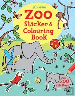 Bertrand.pt - Zoo Sticker And Colouring Book
