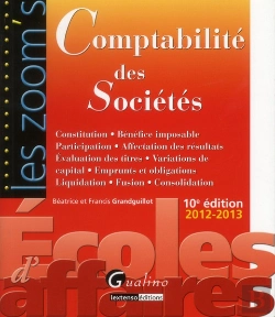 Bertrand.pt - Zoom'S - Comptabilie Societes 2012-2013 10eme Edition