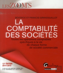 Bertrand.pt - Zoom'S - Comptabilite Des Societes 2014-2015, 12eme Edition