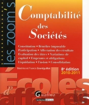 Zoom'S Comptabilite Des Societes. 8e Edi