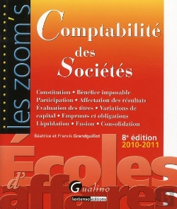 Bertrand.pt - Zoom'S Comptabilite Des Societes. 8e Edi