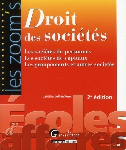 Bertrand.pt - Zoom'S Droit Des Societes. 2e Edition