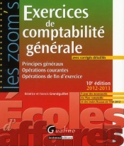 Zoom'S-Exercices De Comptabilite Generale 2012-2013,10eme Edition