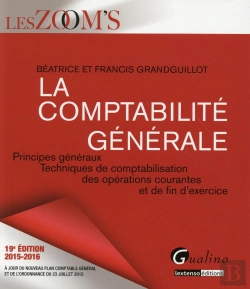 Bertrand.pt - Zoom'S La Comptabilite Generale 2015-2016, 19eme Ed.