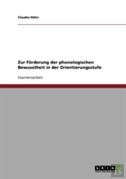 Bertrand.pt - Zur Forderung Der Phonologischen Bewusstheit In Der Orientierungsstufe
