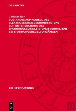Bertrand.pt - Zustandsraummodell Des Elektroenergieverbundsystems Zur Untersuchung Des Spannungsblindleistungsverhaltens Bei Spannungsregelvorgangen