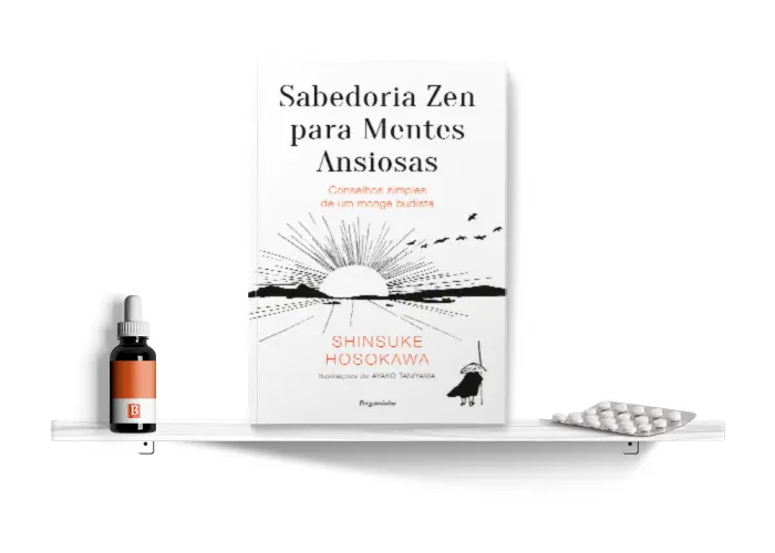 Sabedoria Zen para Mentes Ansiosas, de Shinsuke Hosokawa 