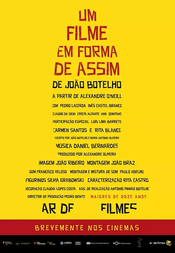 Um filme em forma de assim, de João Botelho