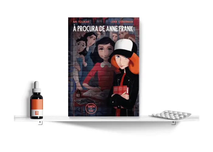 Bula Literária À Procura De Anne Frank, de Ari Folman e Lena Guberman