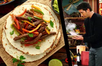 Fajitas escaldantes à Ross Geller
