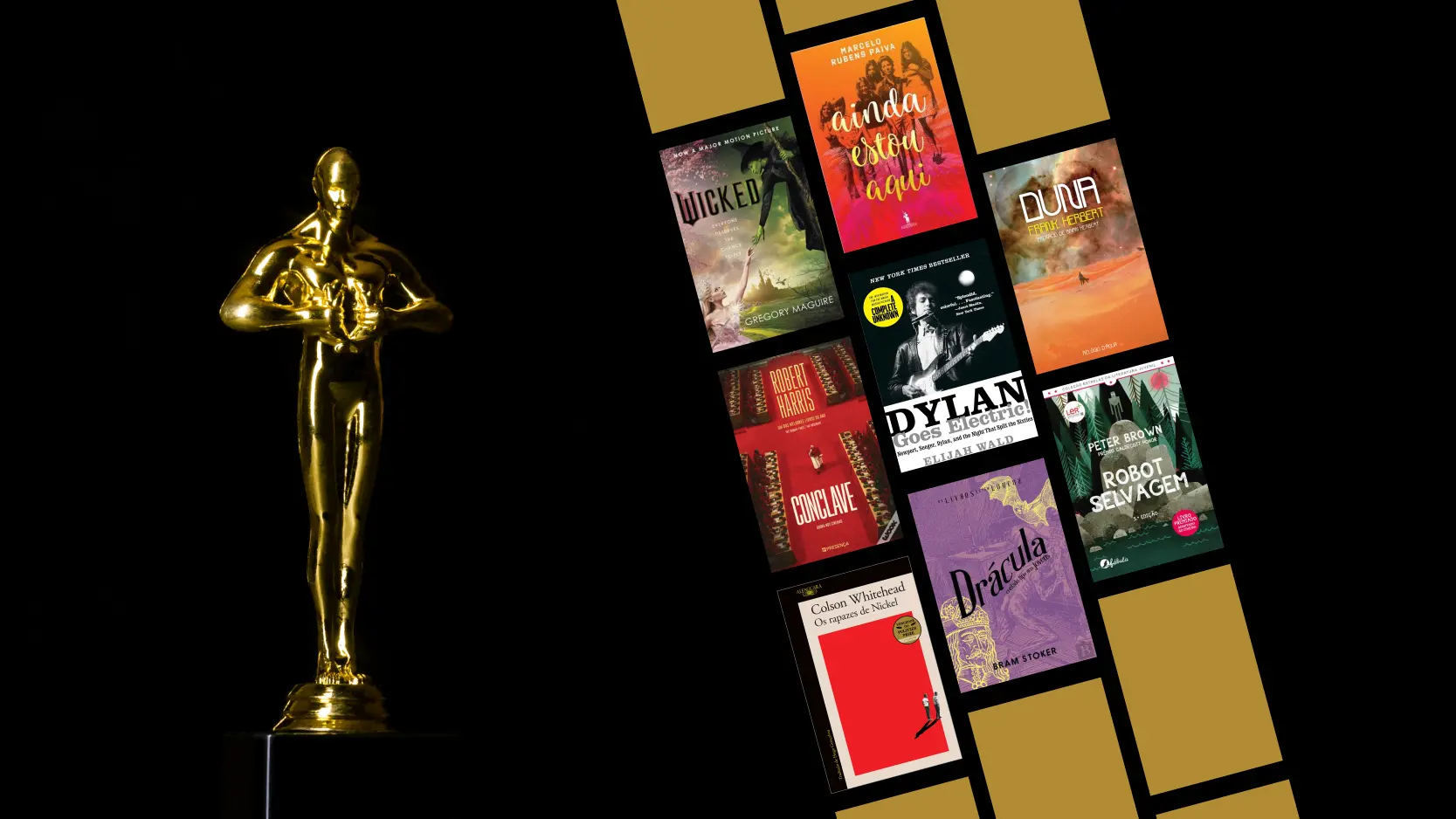  Os livros que inspiraram os nomeados para os Óscares 2025