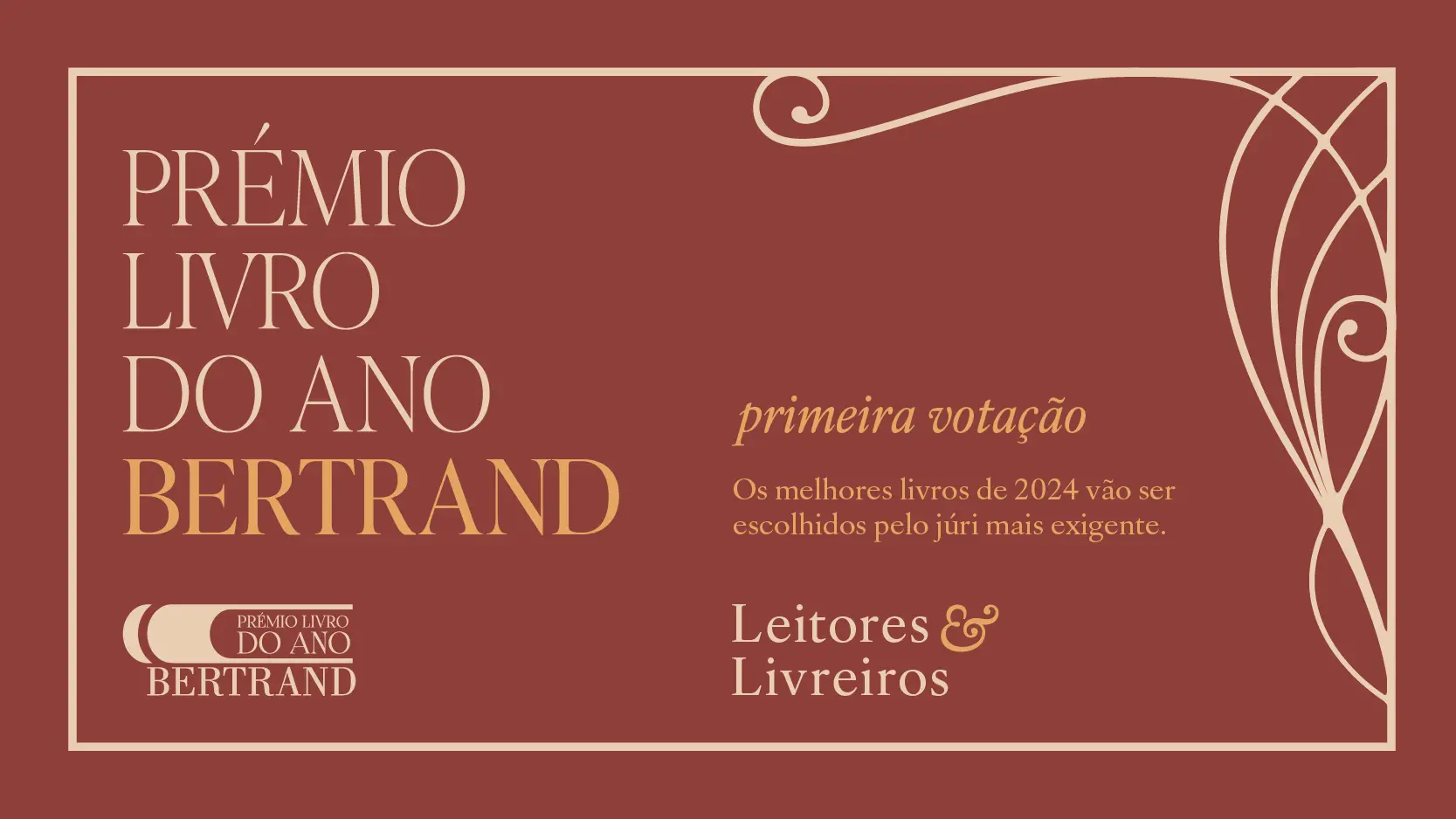Estão abertas as votações para a 9.ª edição do Prémio Livro do Ano Bertrand