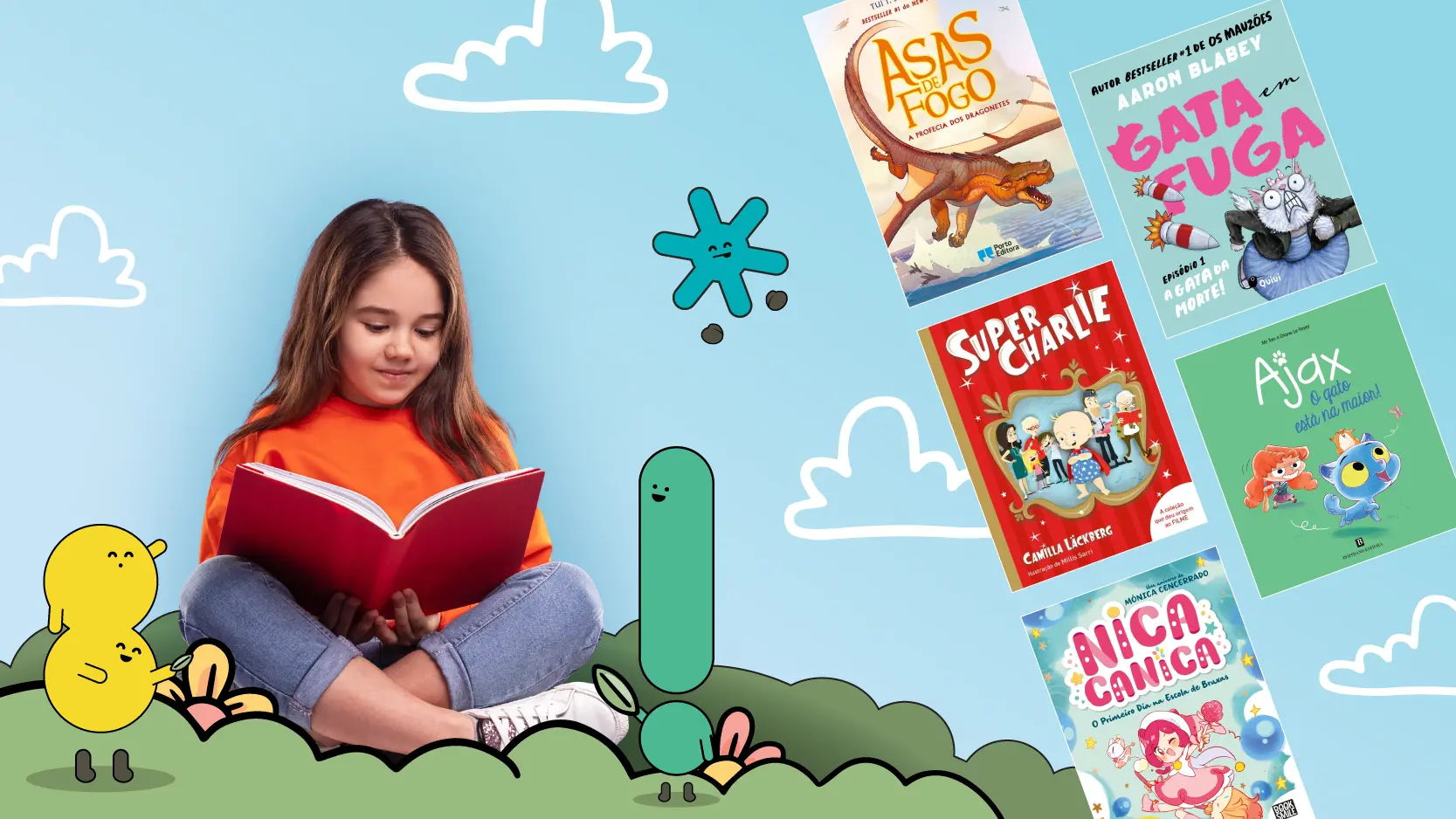 5 novas coleções infantojuvenis para descobrires em abril