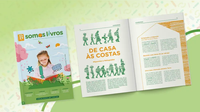 Revista Somos Livros Infantojuvenil — Mês do Livro 2025