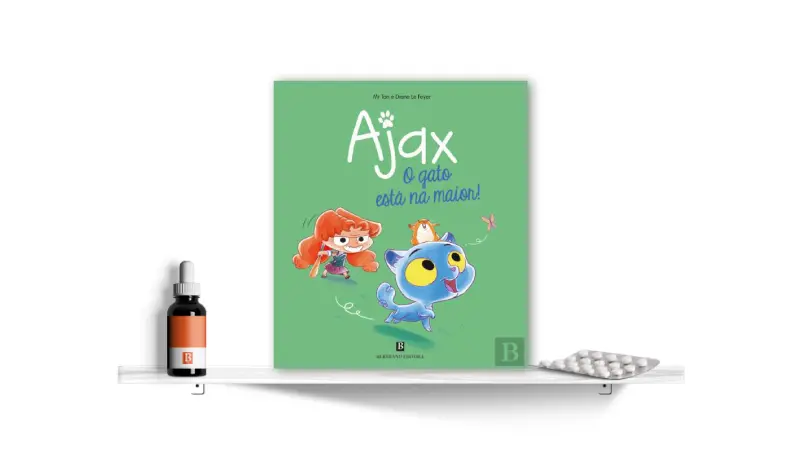 Ajax – O Gato Está na Maior!, de Mr. Tan e Diane Le Feyer | Bula Literária
