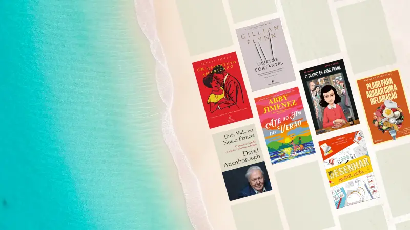 7 livros que vai querer levar de férias consigo