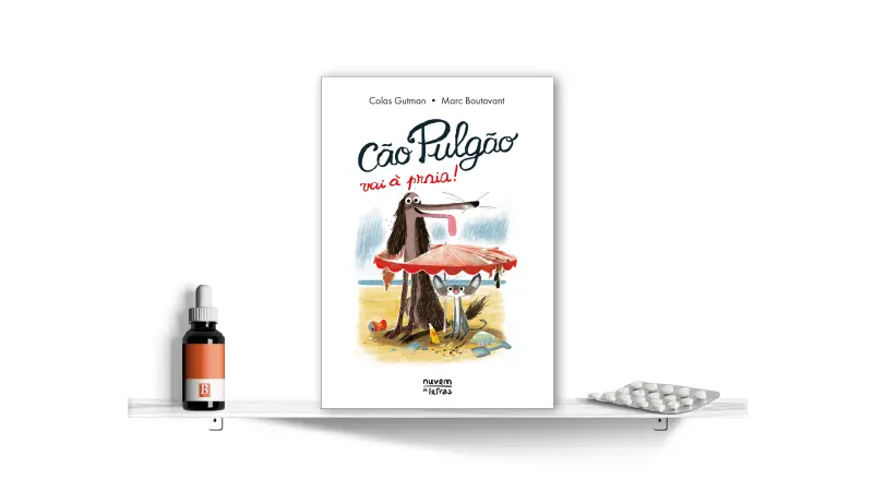 Cão Pulgão Vai à Praia, de Colas Gutman e Marc Boutavant | Bula Literária 