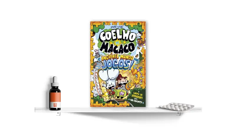 Coelho vs. Macaco - O incrível mundo dos jogos, de Jamie Smart | Bula Literária