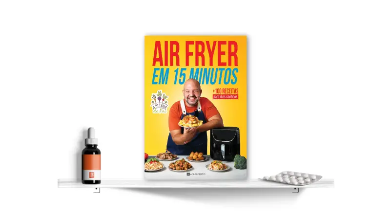 Air Fryer em 15 Minutos, de Rui Marques | Bula Literária