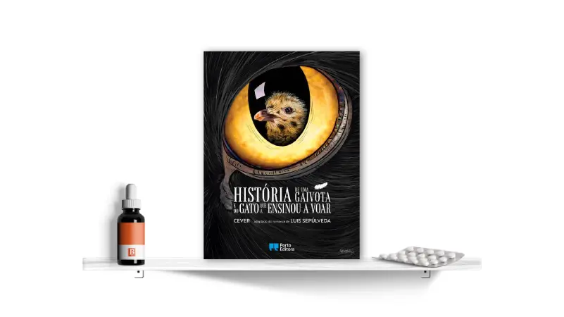 História de Uma Gaivota e do Gato Que a Ensinou a Voar, Luis Sepúlveda | Bula Literária