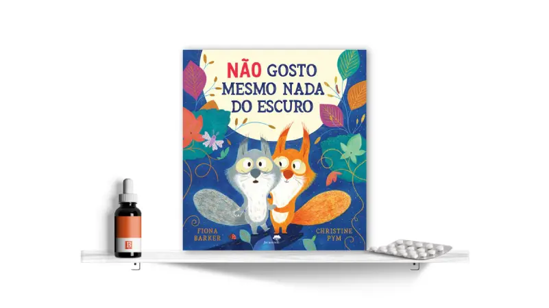 Não Gosto Mesmo Nada do Escuro, de Fiona Barker e Christine Pym | Bula Literária