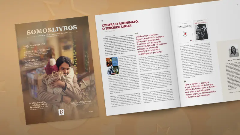 As histórias que vivemos — Revista Somos Livros — Natal 2025