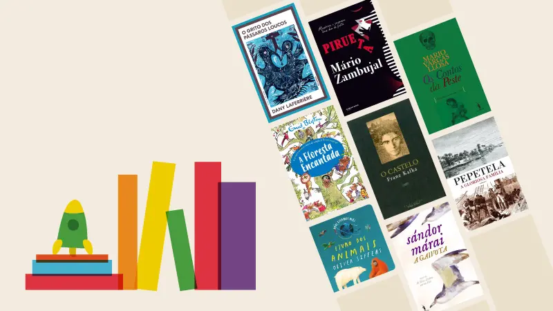 8 livros até 10€ para ler mais por menos