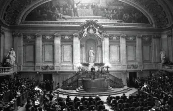 Assembleia Constituinte: sessão inaugural. Fotografia de Miranda Castela, 1975-06-02 @Arquivo Fotográfico da Assembleia da República, MC-2465