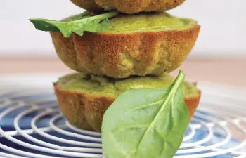 Muffins de Espinafres - Pitada do Pai