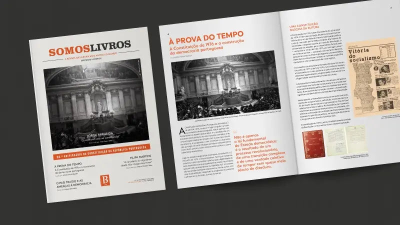 Pela Liberdade, nunca desertar — Revista Somos Livros — Mês do Livro 2026