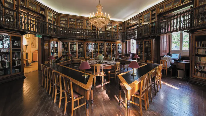 Biblioteca de São Lázaro.